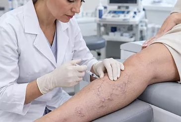 Склеротерапия нижних конечностей